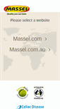 Mobile Screenshot of massel.com